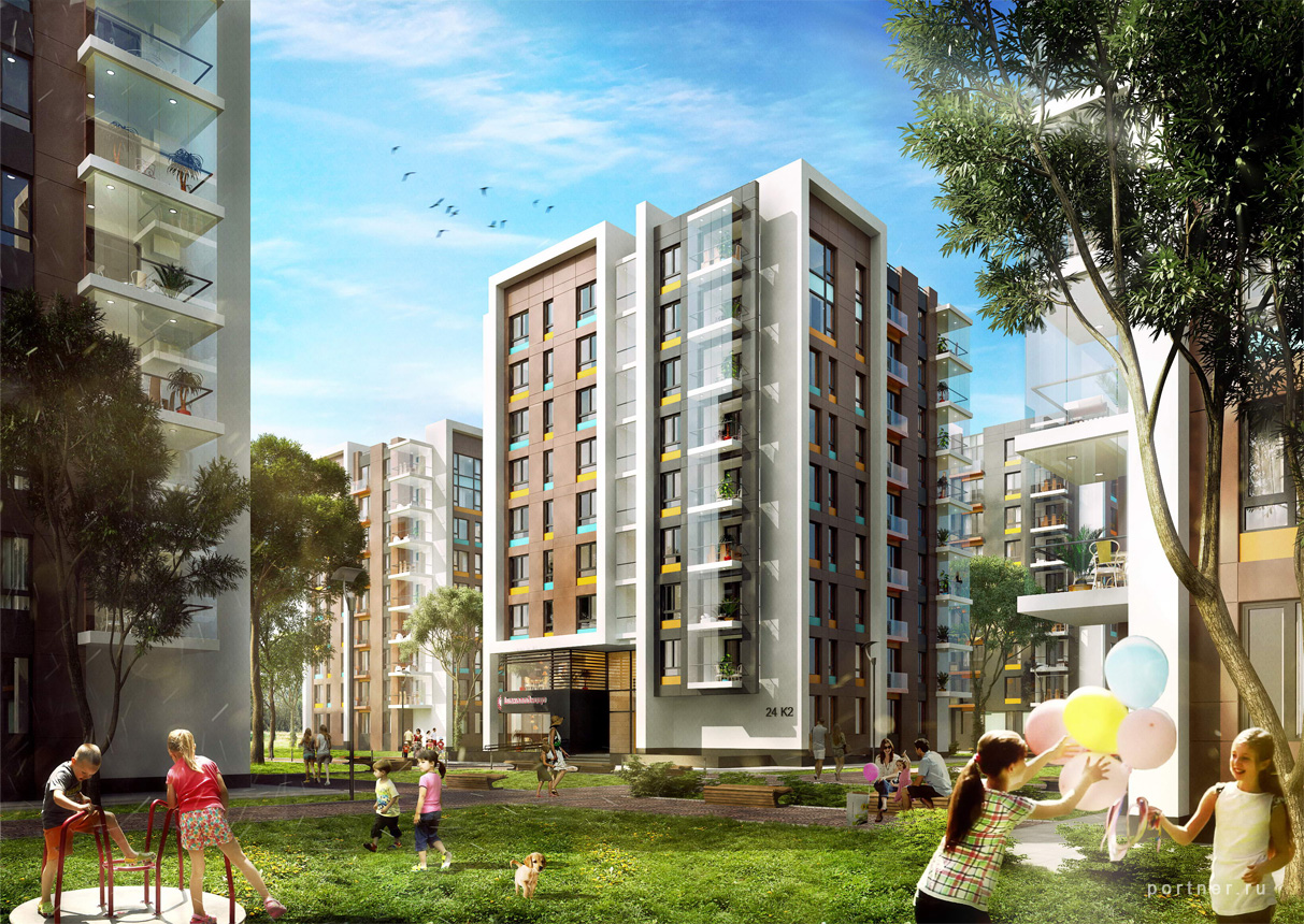 Жилые башни \" Эргом2етрика™