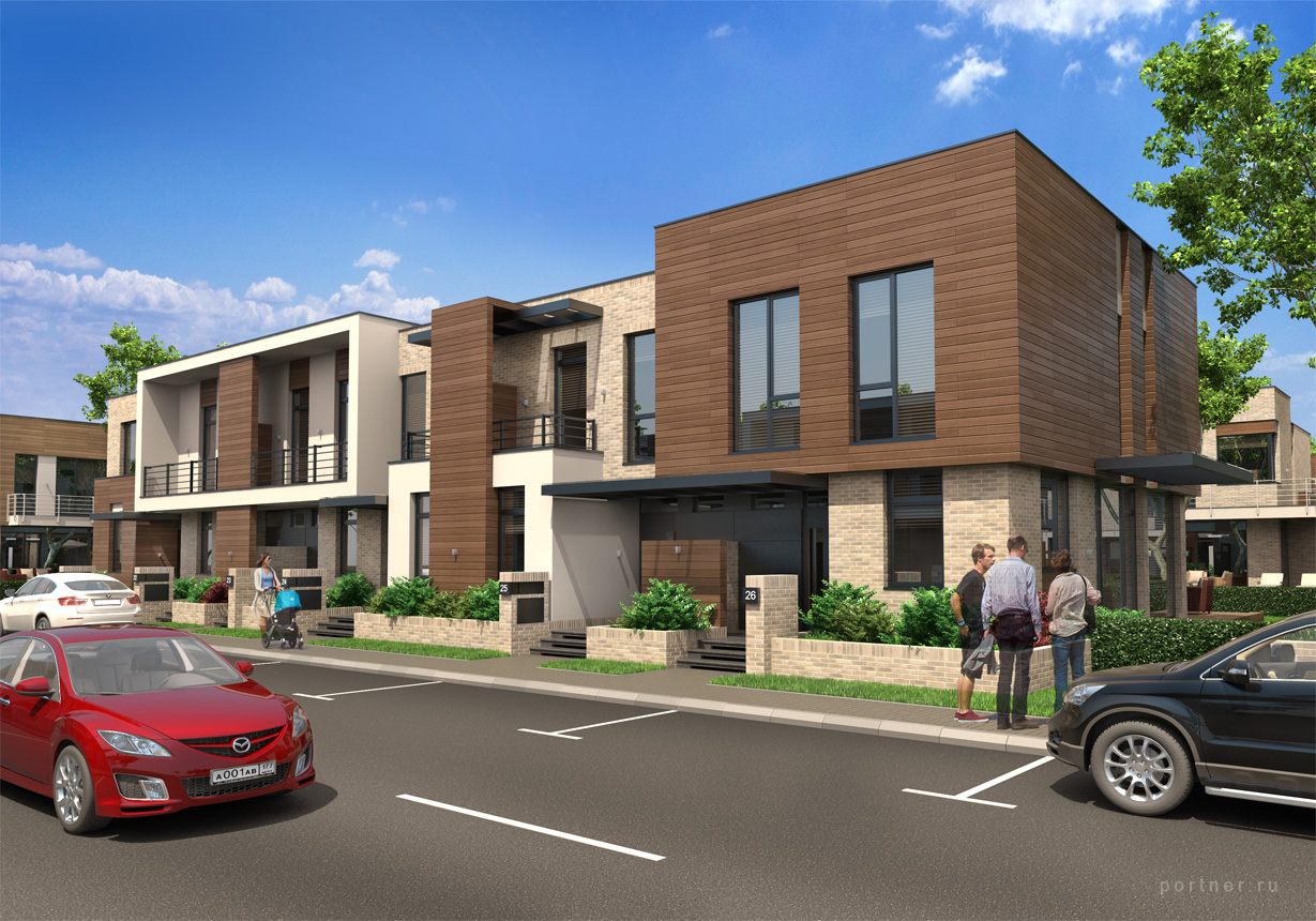 Таунхаусы \"Эргом2етрика\"