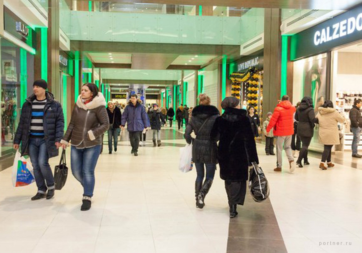 Interior of Shopping centre "Solnechiny"