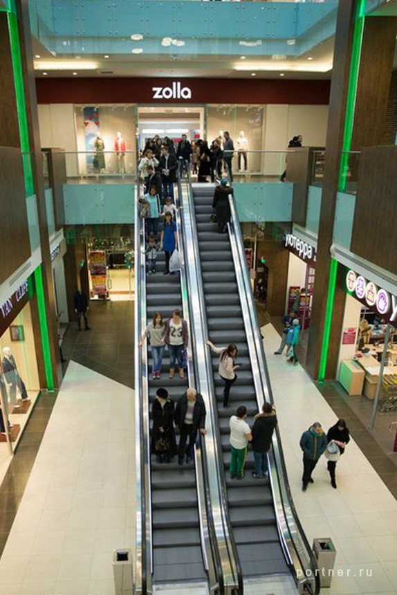 Interior of Shopping centre "Solnechiny"